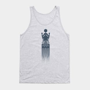 Adinkra Duafe Comb Tank Top